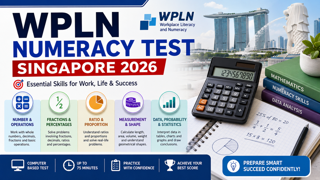 WPLN Numeracy Test Singapore 2026 preparation guide